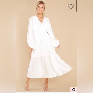 NWOT Red Dress Boutique | Angel Attitude White Maxi Dress Size XS